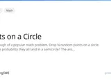 Points on a ring: An interactive walkthrough of a popular math problem