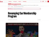 RTINGS: Revamping Our Membership Program