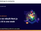 Cloudflare rewrites Next.js as AI rewrites commercial open source