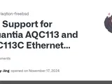 Support for Aquantia AQC113 and AQC113C Ethernet Controllers on FreeBSD