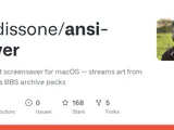 Show HN: ANSI-Saver – A macOS Screensaver
