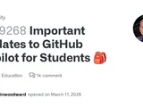 Important Updates to GitHub Copilot for Students