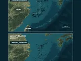 Chinese boats mass at sea, raising questions