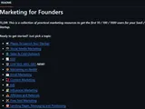 Marketing for Founders