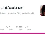 A local GitHub Actions runner built with MoonBit