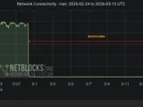 NetBlocks says Iran blackout enters day 16 as arrests target Starlink users