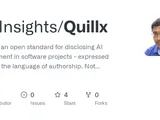 Quillx is an open standard for disclosing AI involvement in software projects