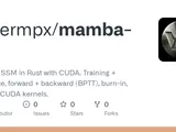 Show HN: Mamba SSM in Rust – training and inference with custom CUDA kernels