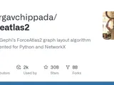 The fastest ForceAtlas2 graph layout for Python (300 stars) – fa2 v1.1