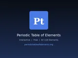 Show HN: PeriodicTableOfElements.org