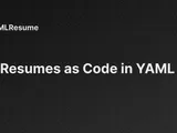YAMLResume: Resumes as Code in YAML