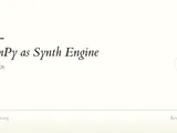 NumPy as Synth Engine