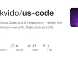United States Code (federal laws) in Git