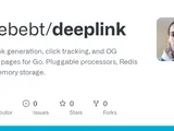 Show HN: Deeplink – Go library for short links, click tracking, and OG previews
