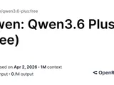 Qwen 3.6 Free