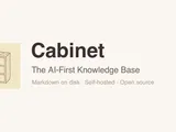 Show HN: Cabinet – Kb+LLM (Like Paperclip+Obsidian)